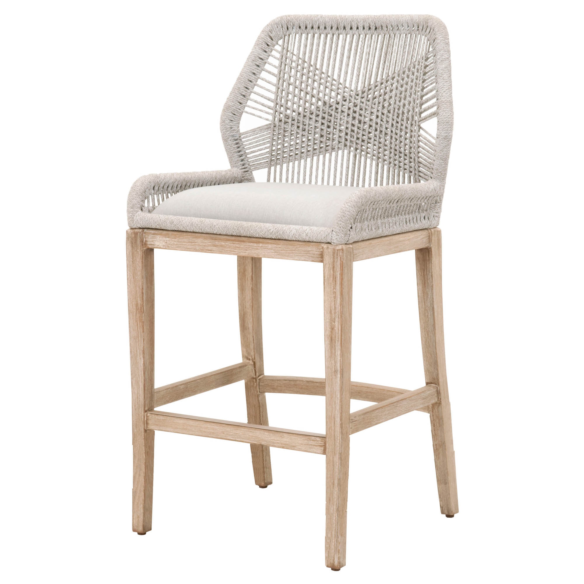 Essentials For Living Woven Loom Barstool - Thumbnail 2