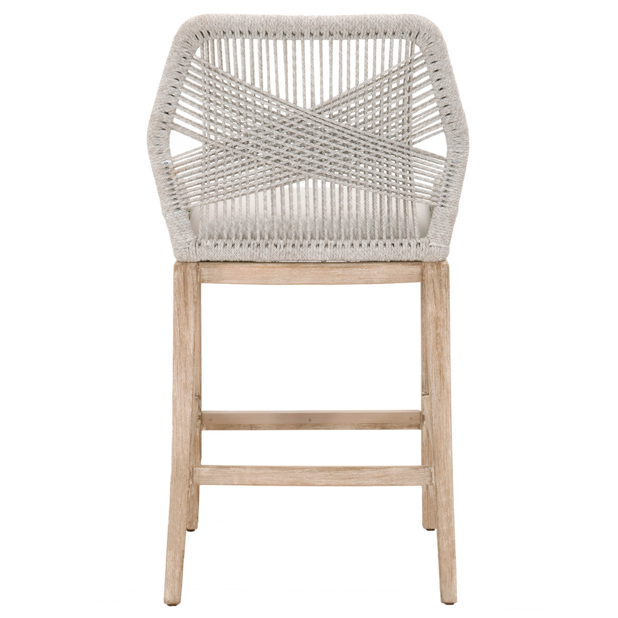 Essentials For Living Woven Loom Barstool - Thumbnail 4
