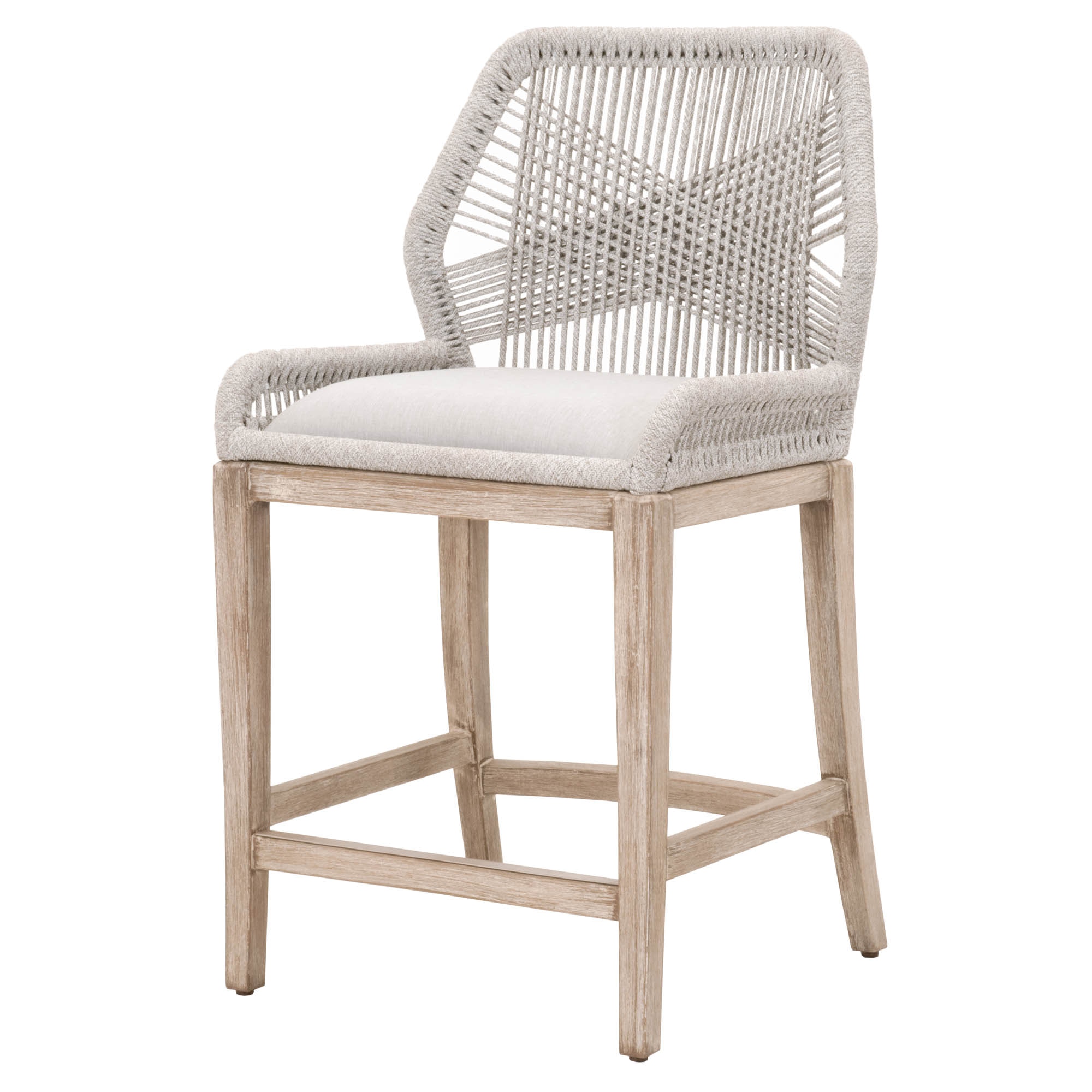 Essentials For Living Woven Loom Counter Stool