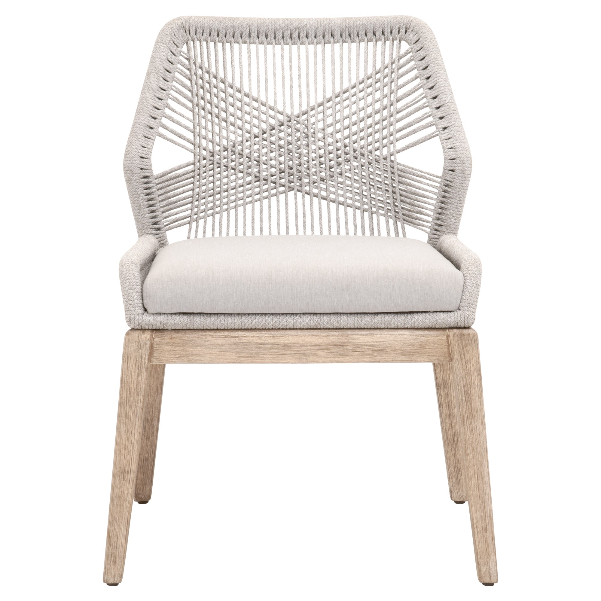 Essentials For Living Woven Loom Dining Chair - Thumbnail 3