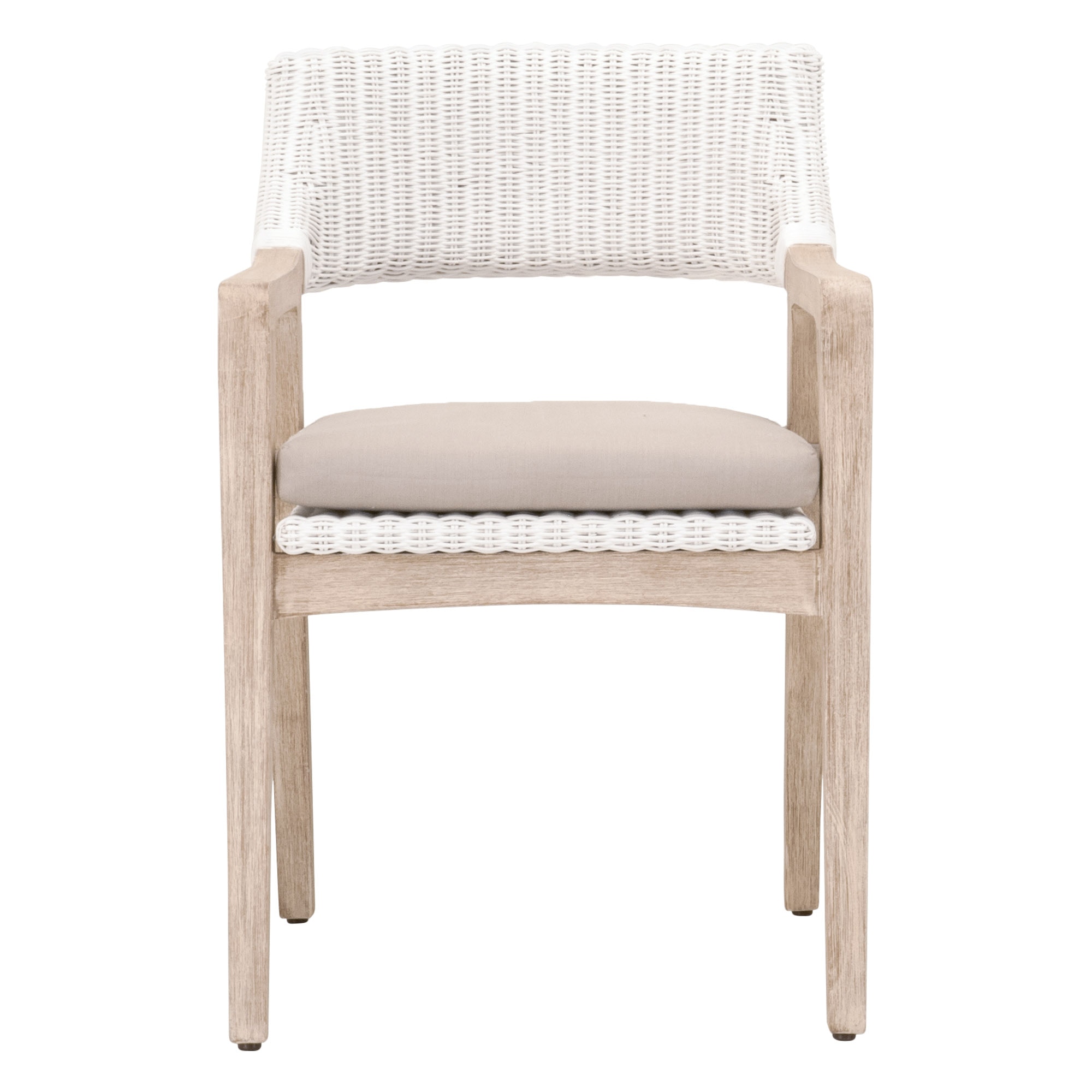 Essentials For Living Woven Lucia Outdoor Arm Chair - Thumbnail 2