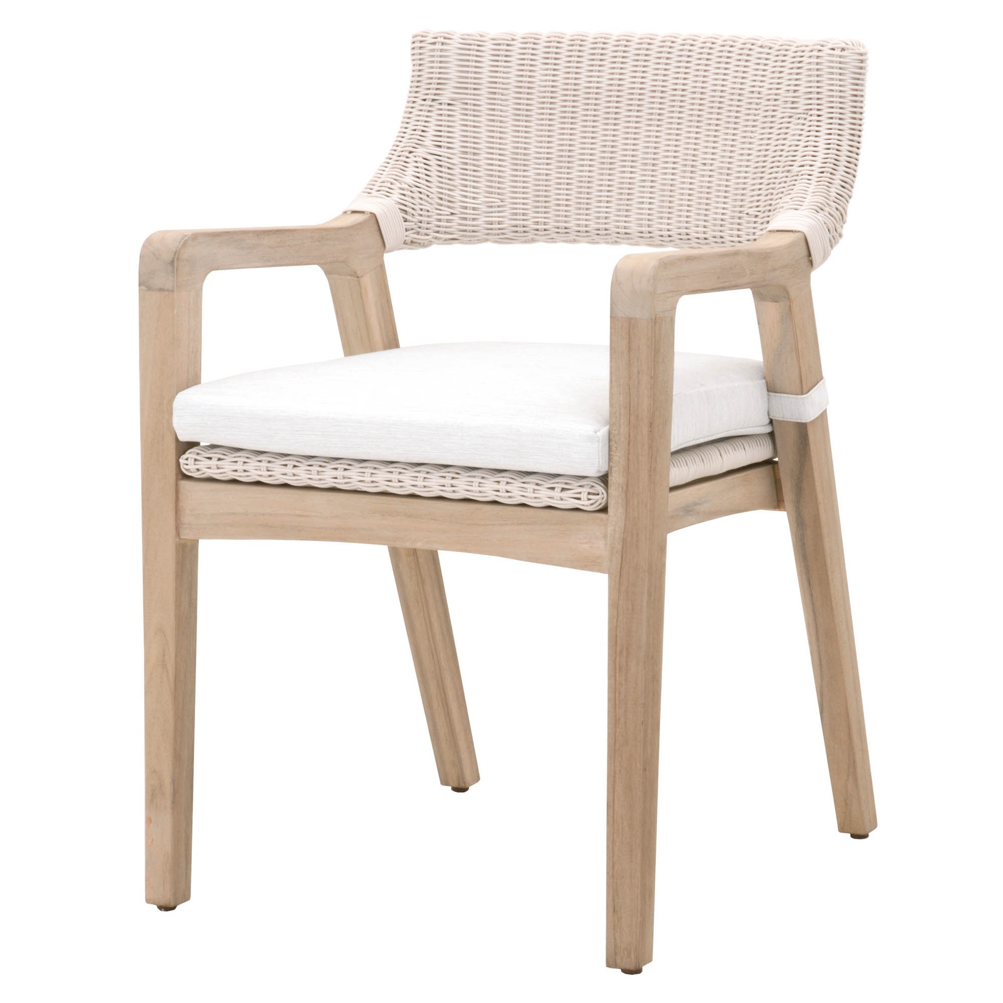 Essentials For Living Woven Lucia Outdoor Arm Chair - Thumbnail 5