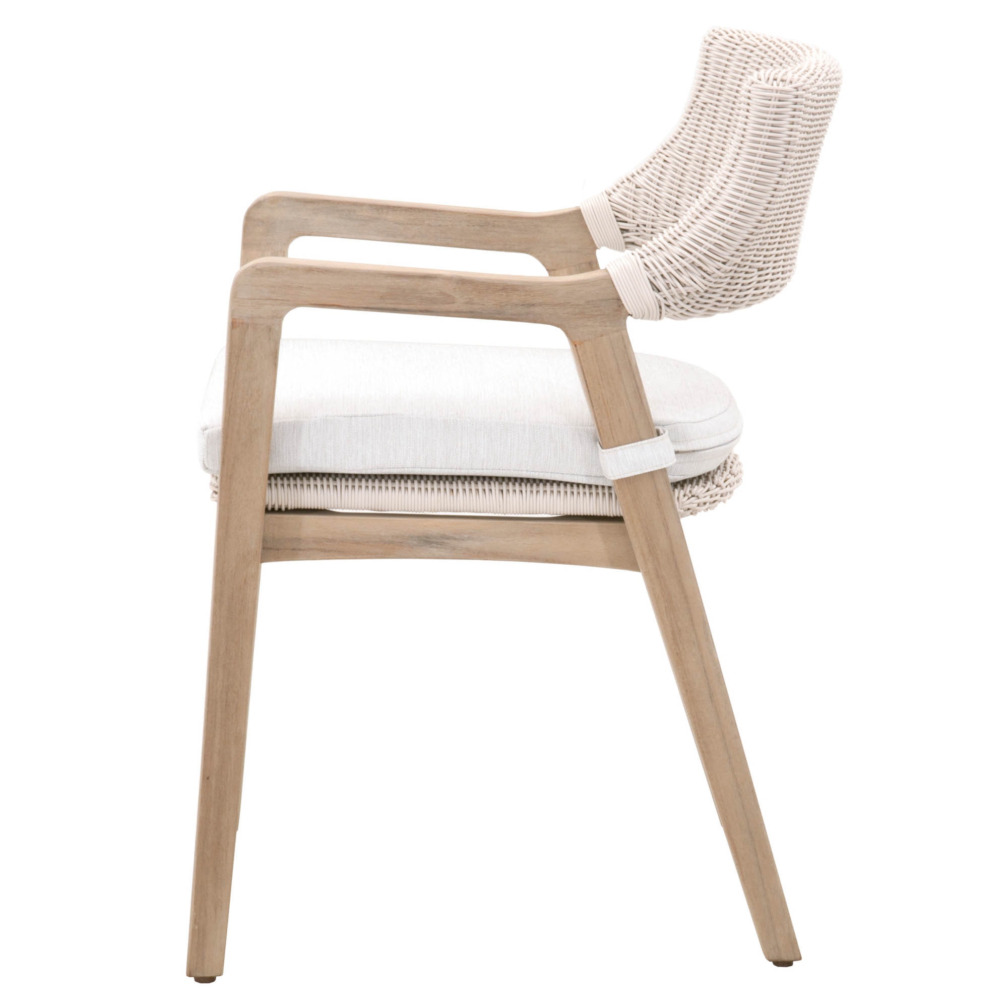Essentials For Living Woven Lucia Outdoor Arm Chair - Thumbnail 3