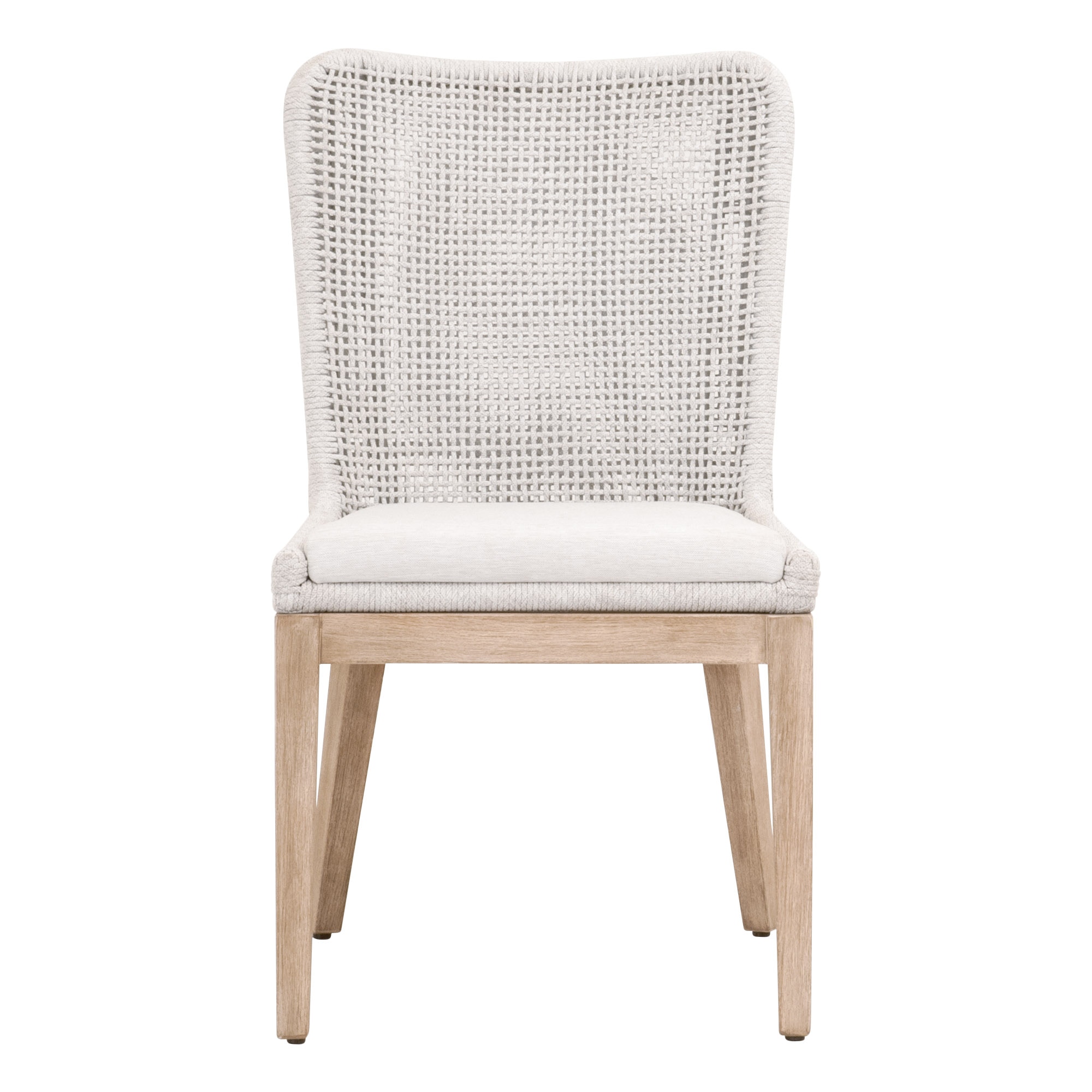 white mesh dining chairs