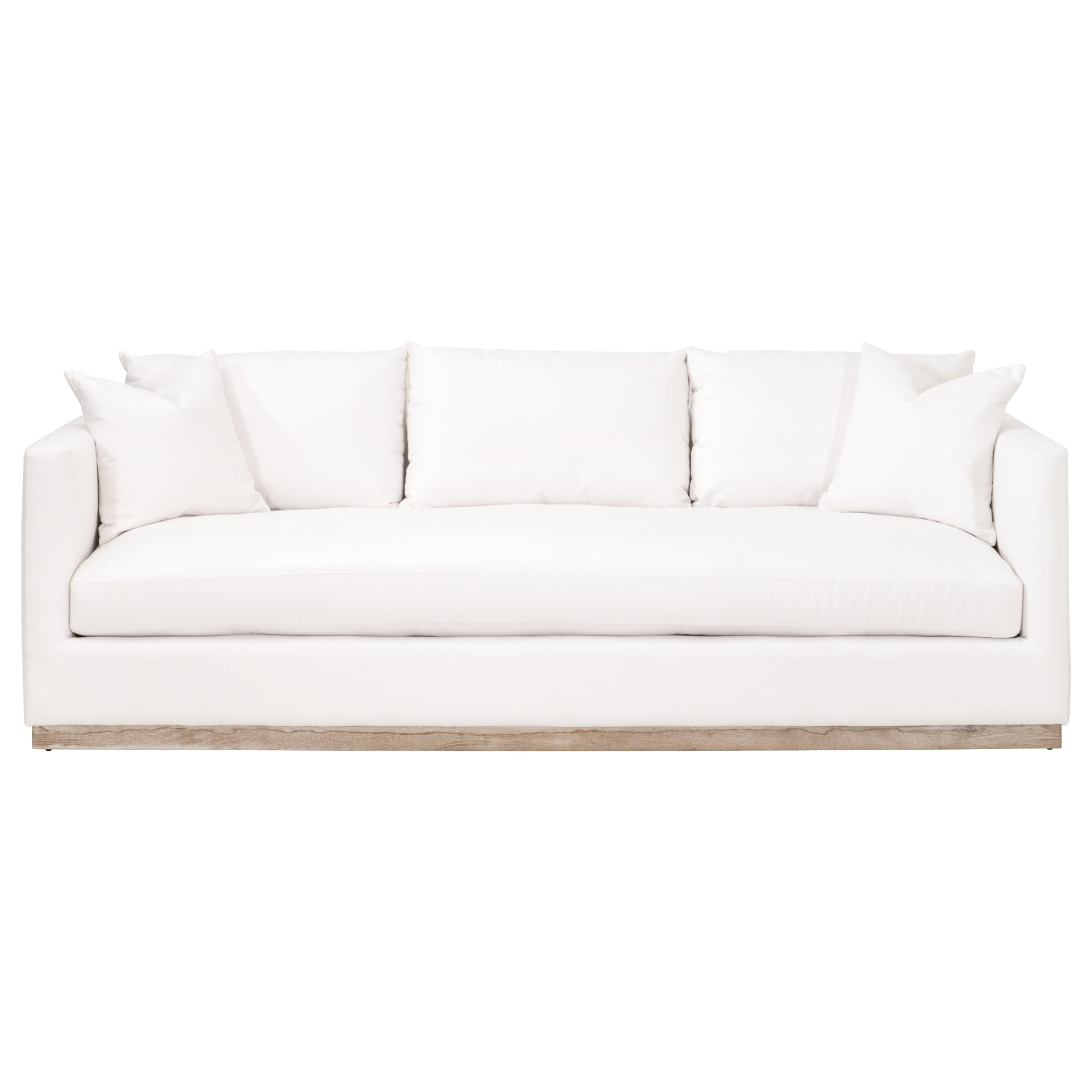 Essentials for Living Siena 96'' Plinth Base Sofa