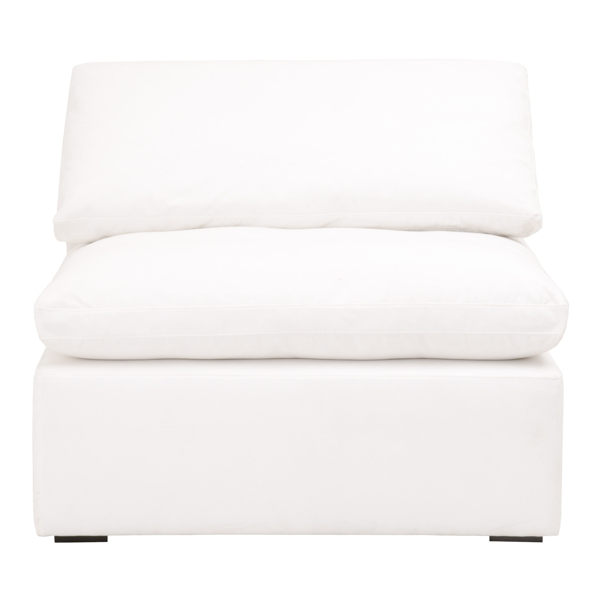 Essentials For Living Stitch & Hand Sky Modular Armless Chair - Thumbnail 4