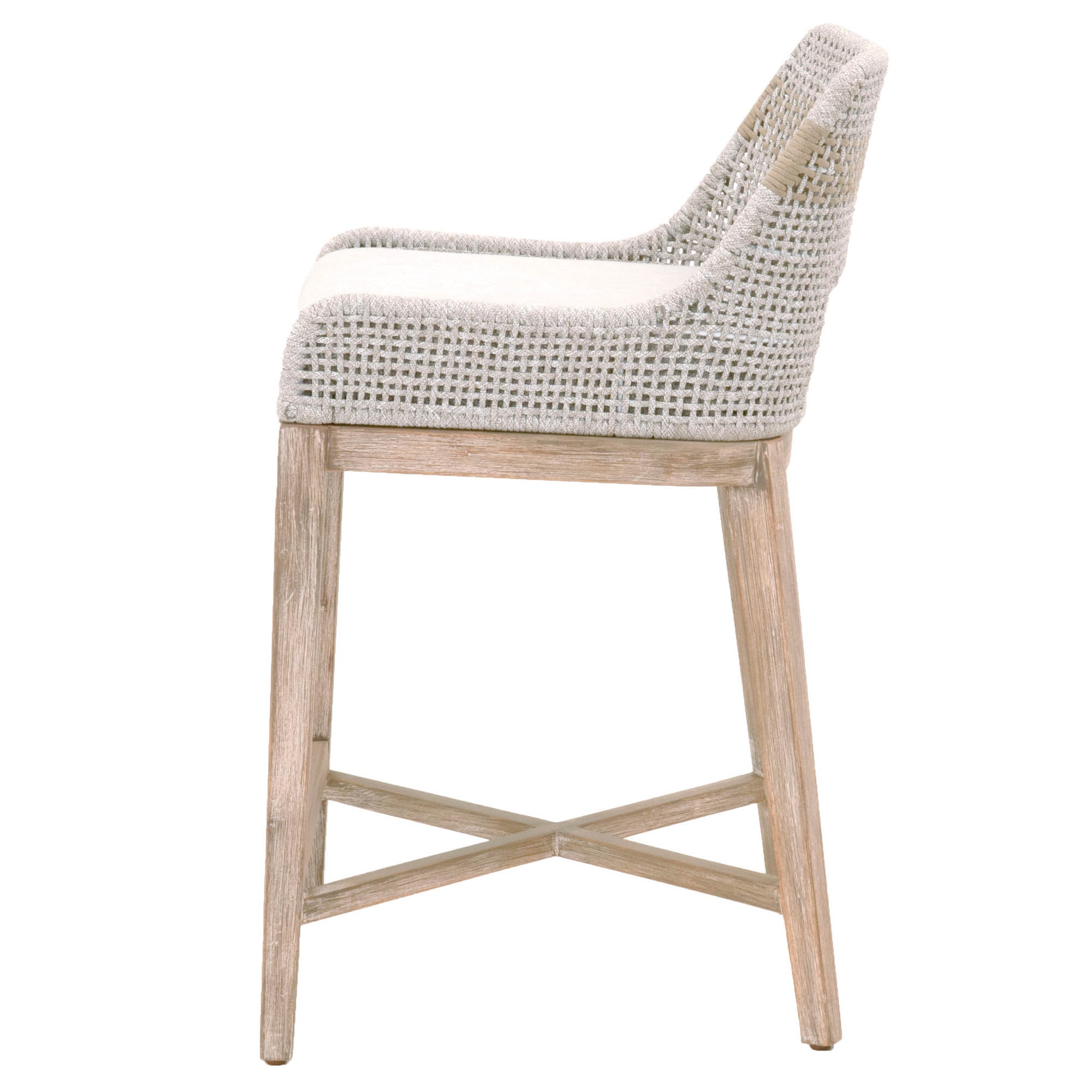 Essentials For Living Woven Tapestry Outdoor Counter Stool