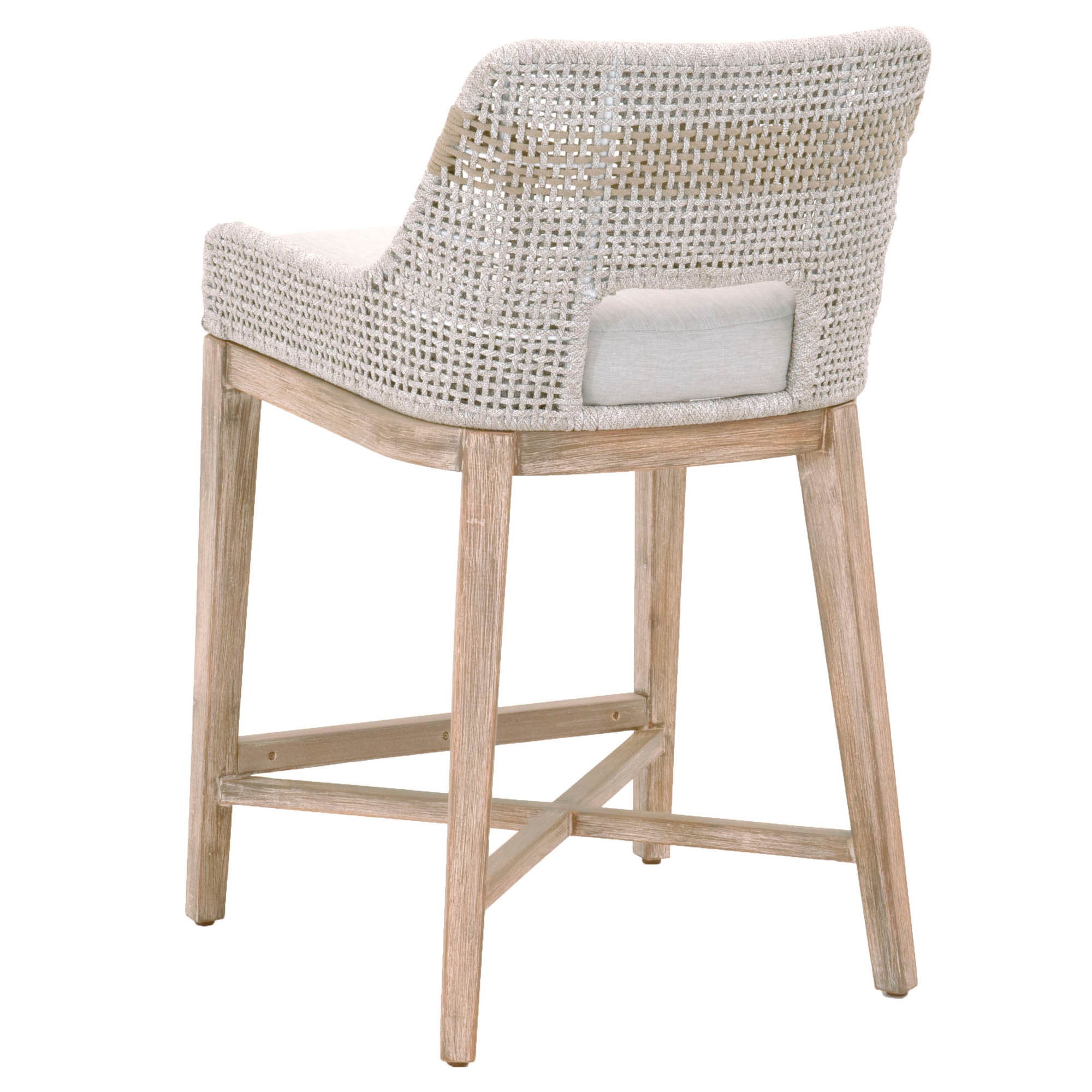 Essentials For Living Woven Tapestry Outdoor Counter Stool - Thumbnail 5