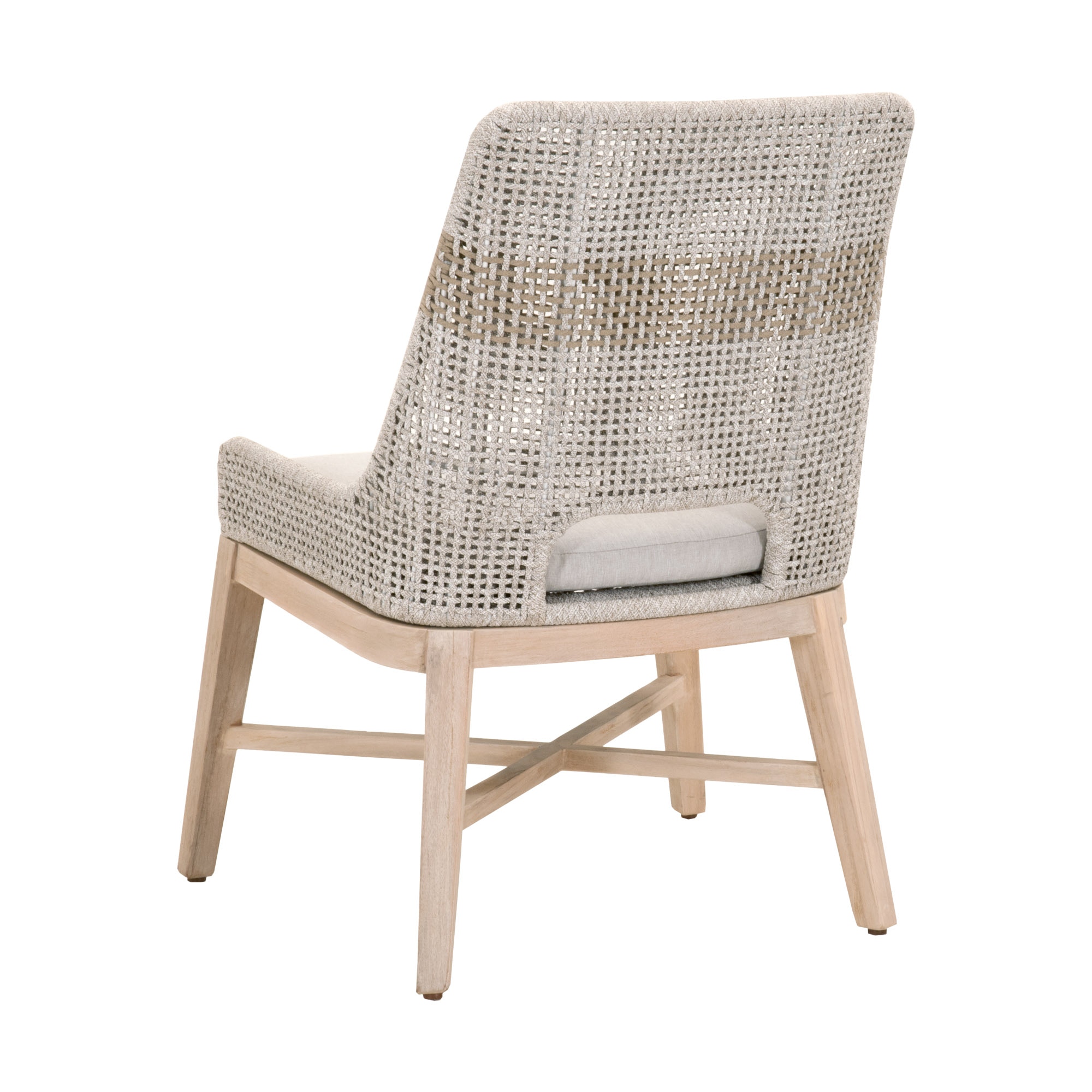 Essentials For Living Woven Tapestry Outdoor Dining Chair - Thumbnail 5