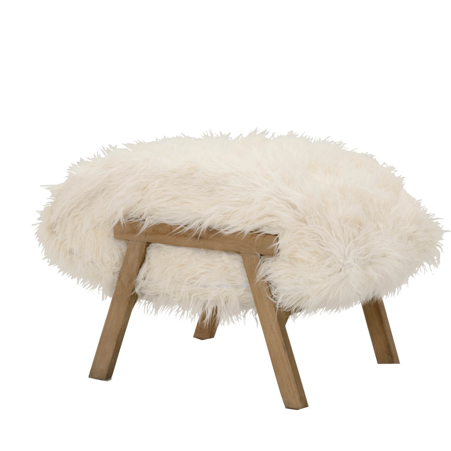 Essentials For Living Bella Antique Tibet Ottoman - Thumbnail 2