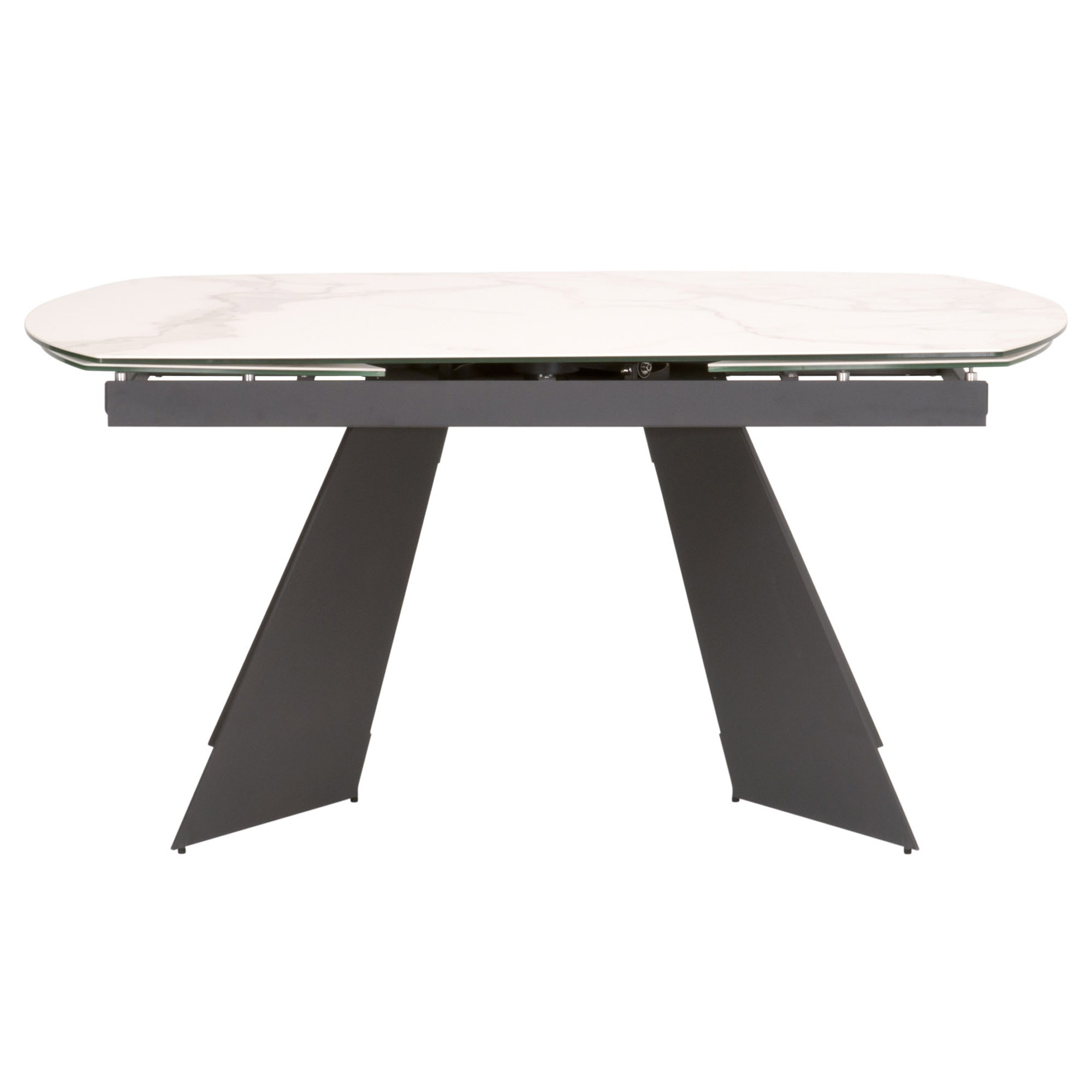 reno ceramic extending dining table grey