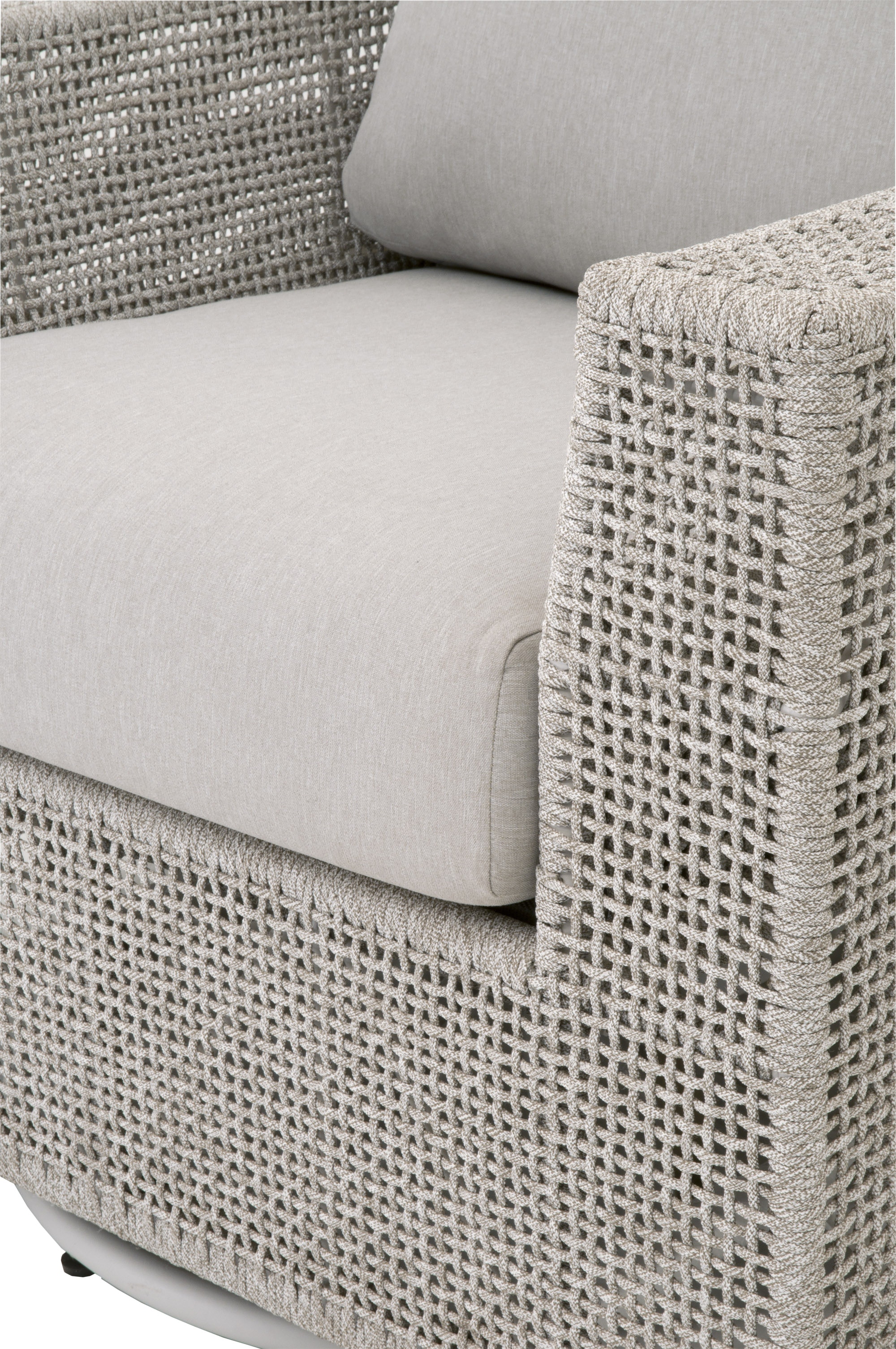 outdoor loveseats furniture on Essentials For Living Outdoor Patio Tropez Outdoor Swivel Sofa Chair 34292 Matter Brothers