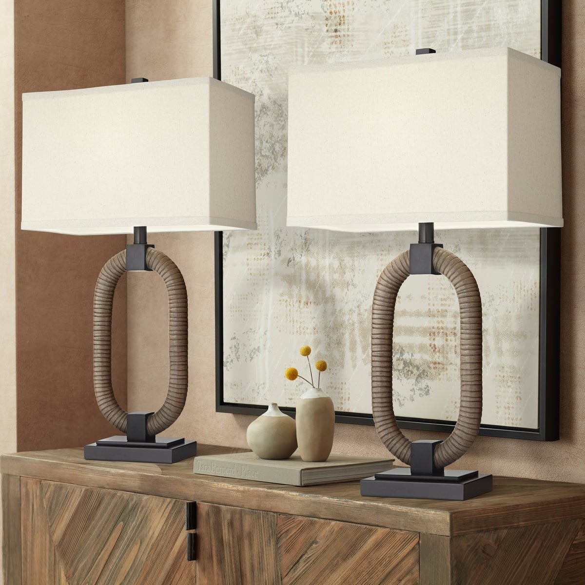 Pacific Coast Lighting Lamps and Lighting Egan Table Lamps Set of 2