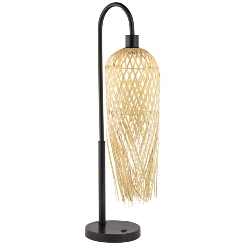 zara rattan lamp