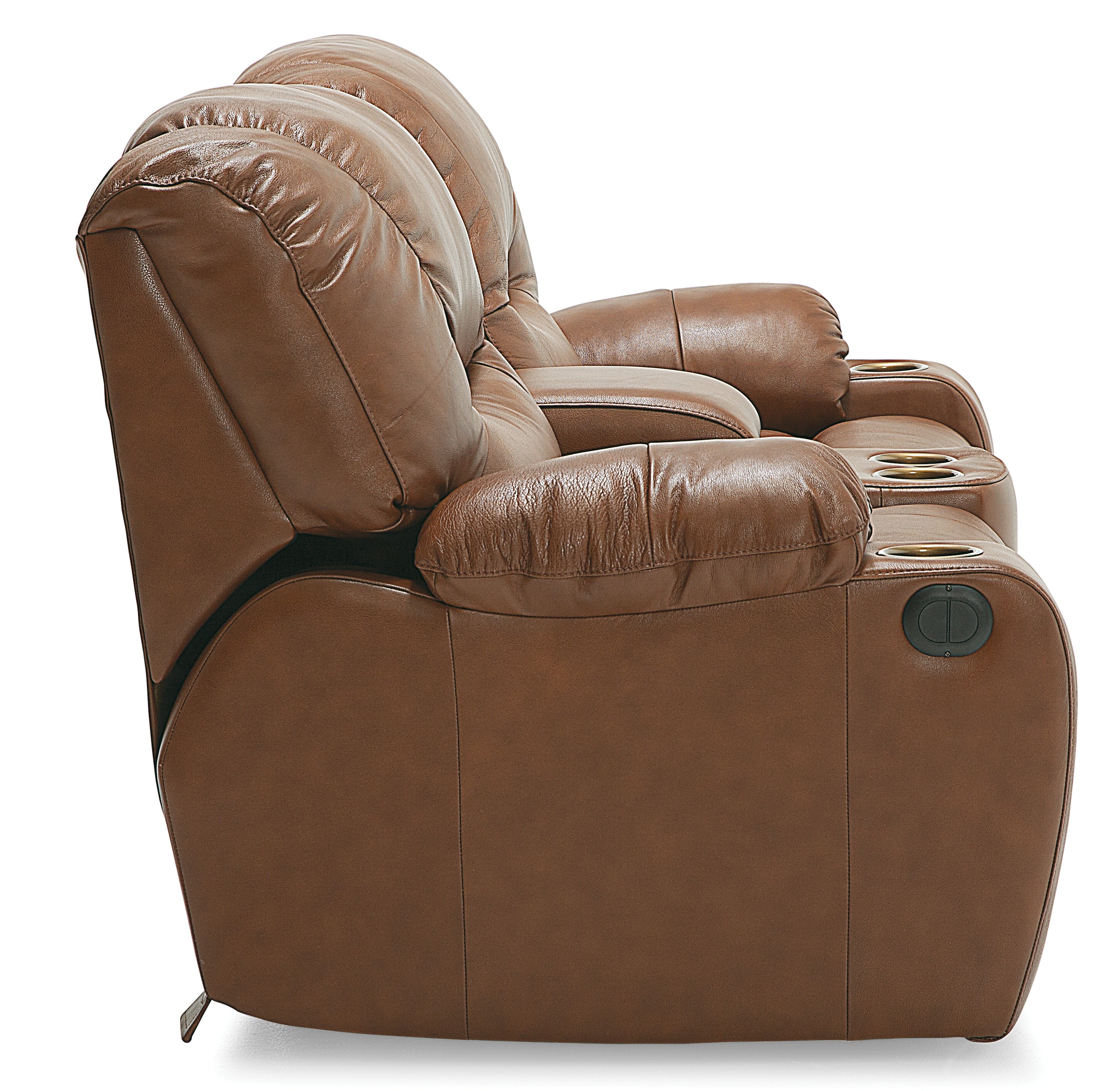 Palliser Furniture Living Room Dugan Loveseat Console Power 4101268