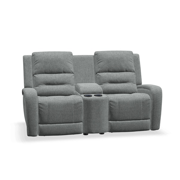 Palliser Furniture Power Reclining Loveseat With Console And Power Headrest And Lumbar 41067-L8