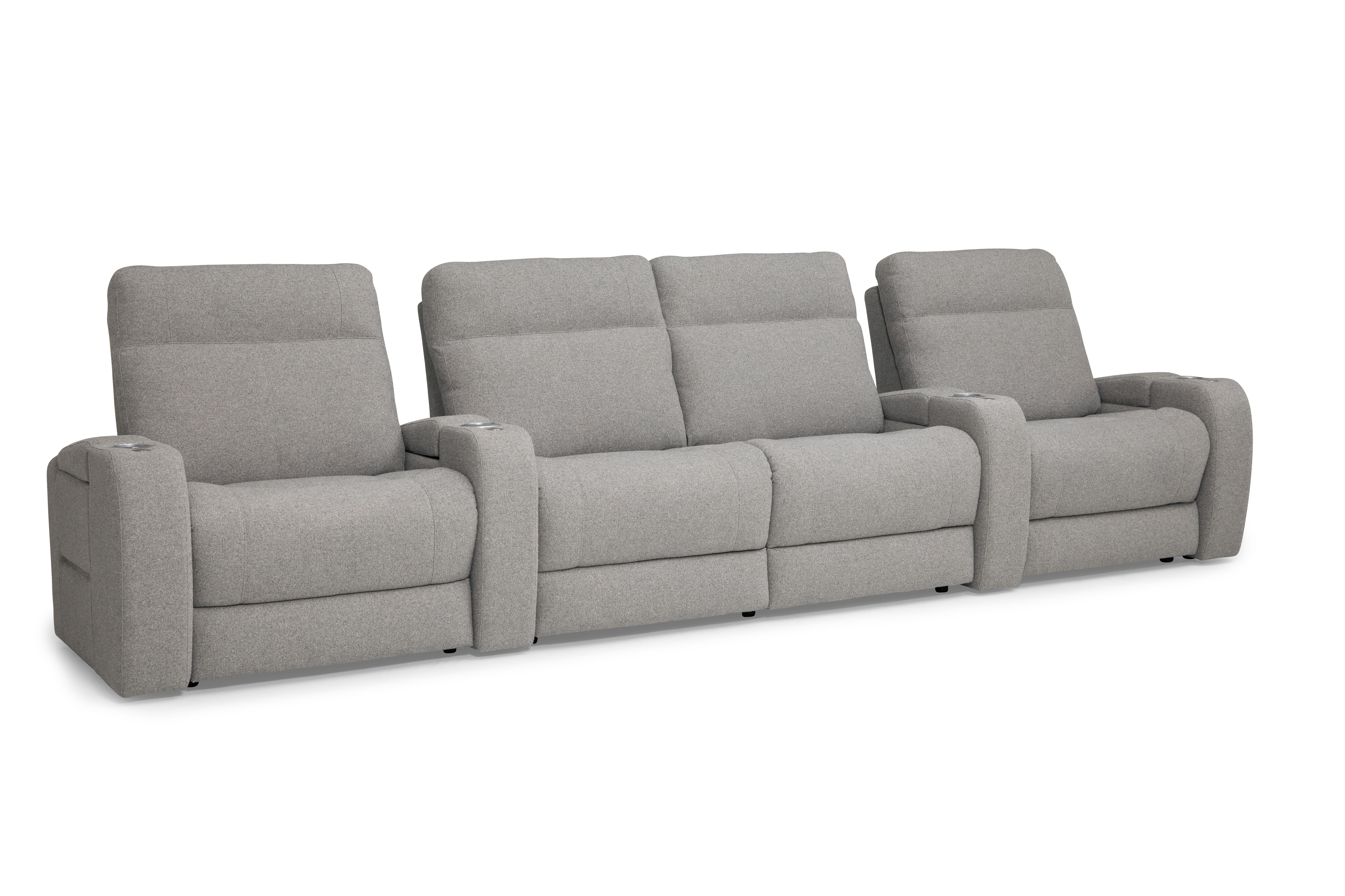  Virtue Armless Loveseat Recliner w/Power Headrest & Lumbar 41096-4L