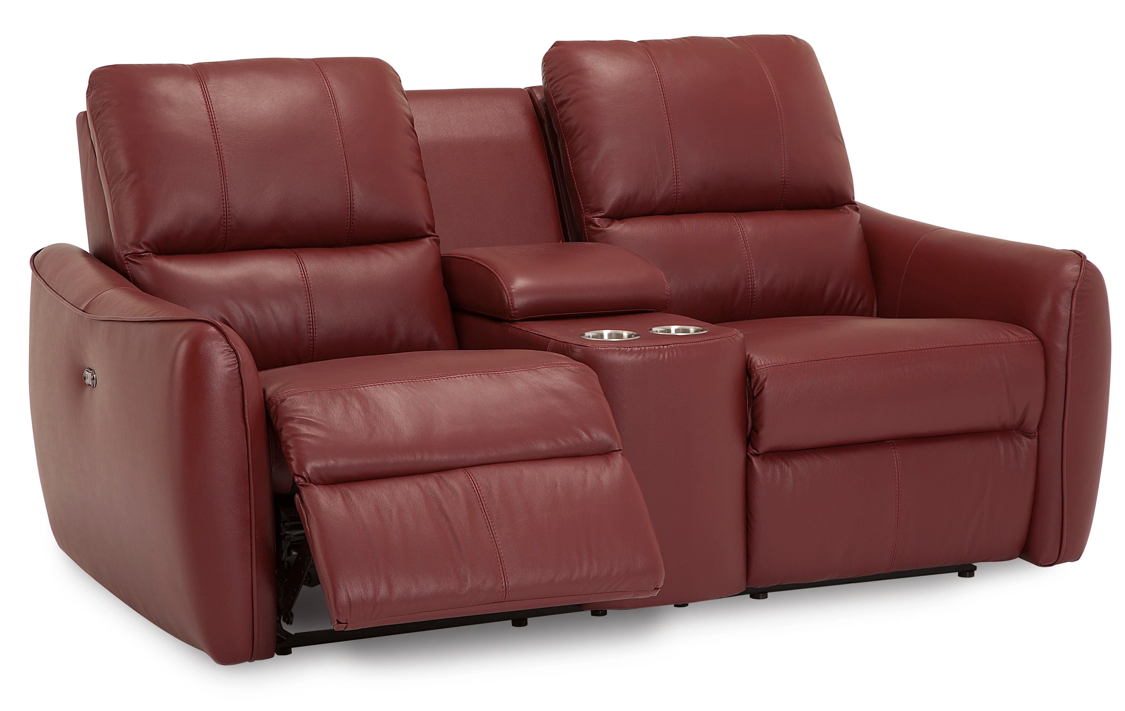 Palliser Furniture Living Room Console Loveseat Power Recliner 41130 68 Hamilton Sofa Leather
