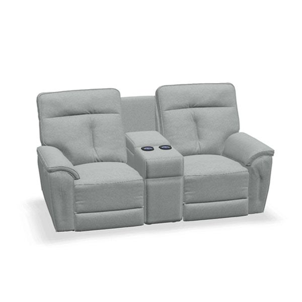 Palliser Furniture Power Reclining Loveseat With Console 41187-68