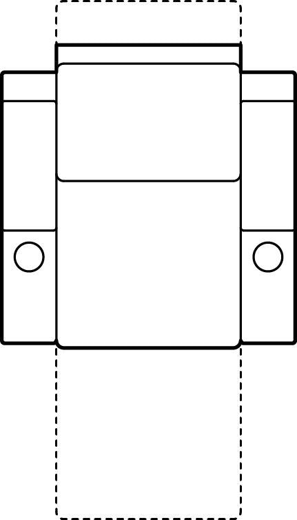 Palliser Furniture Media 41402 1E Recliner Power Theatre Seating