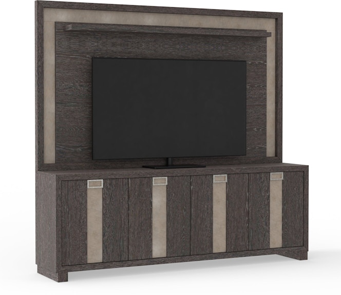 Parker House Ascent 90 Inch TV Console with Hutch and Back Panel ASC-90-2-DCH-SET