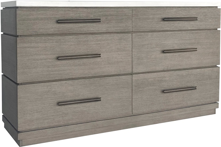 Parker House Pure Modern Bedroom Pure Modern Bedroom Dresser with Six Drawers BPUR-21706