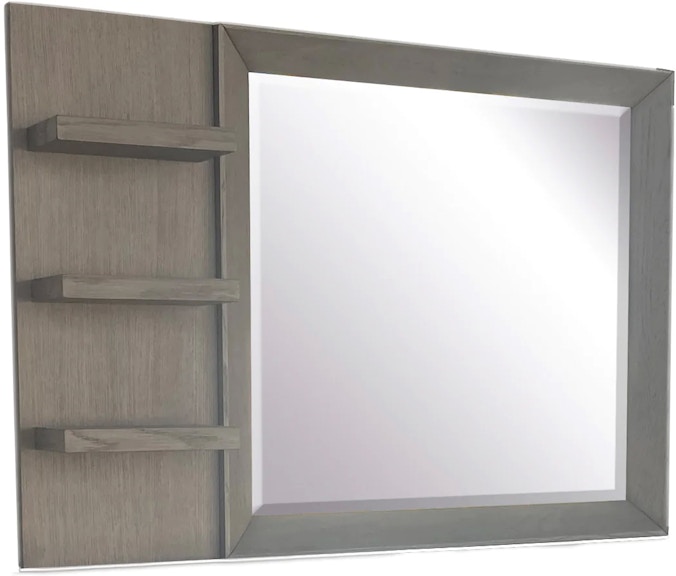 Parker House Pure Modern Bedroom Mirror with Shelves BPUR-3154