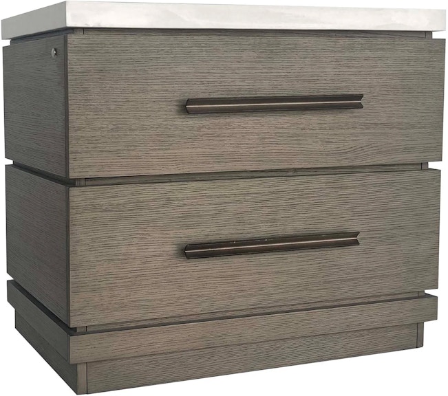 Parker House Pure Modern Bedroom Pure Modern Bedroom Two Drawer Nightstand BPUR-51282