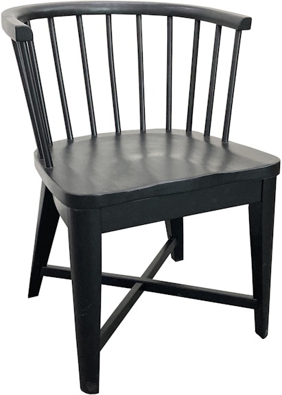 Parker House Americana Modern Dining Chair Barrel DAME-2118-BLK