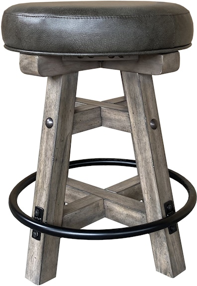 Parker House Lodge Dining Swivel Counter Stool DLOD-1026S