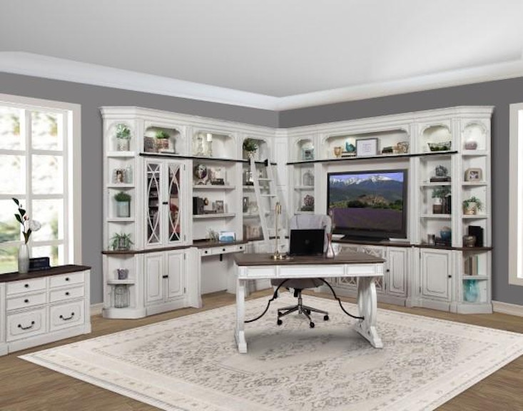 Parker House Provence 14 Piece Library Wall PRO-14PC-LIB-WALL DESK