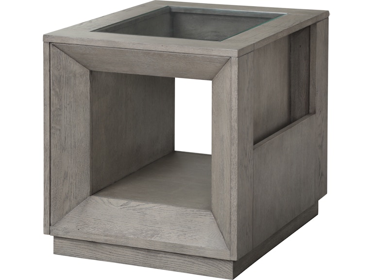 Parker House Pure Modern Moonstone Glass Top End Table PUR-02 920286197