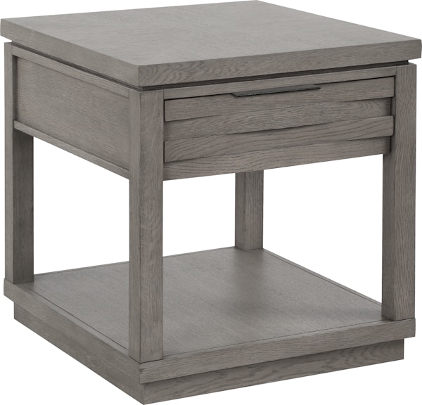 Parker House Pure Modern Moonstone 1 Drawer End Table PUR-02A 310293661