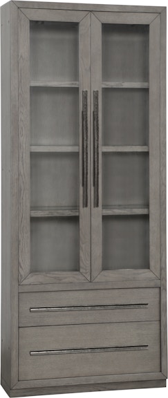 Parker House Pure Modern Moonstone 36” Glass Door Cabinet PUR-440 PUR-440