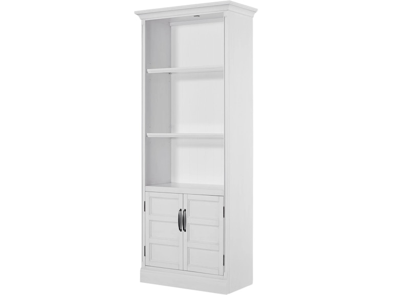 Parker House Shoreham Effortless White 35" Door Bookcase SHO-435-EFW 133334641
