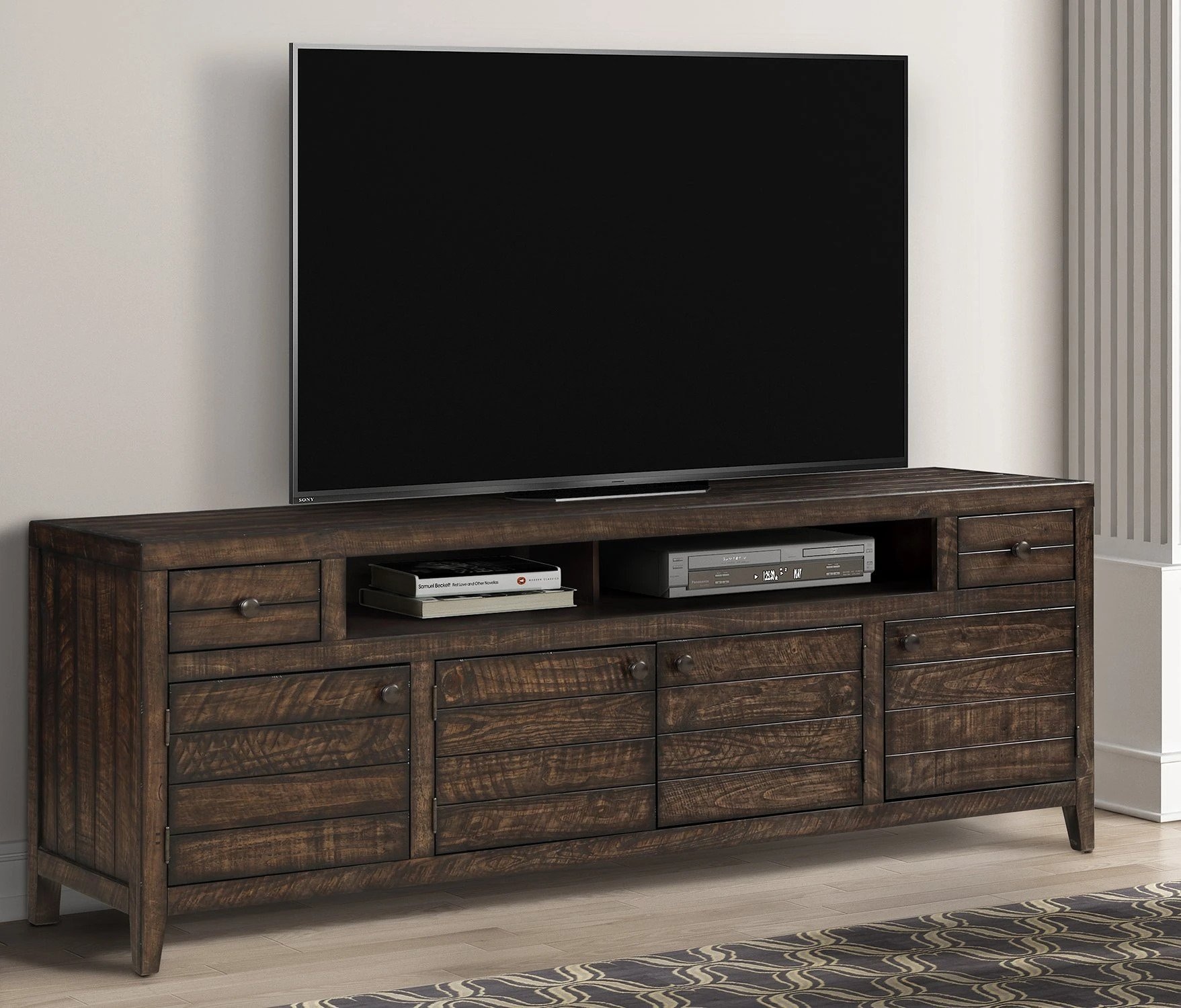 84 inch tv deals console