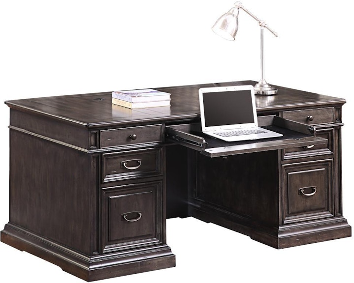 Parker House Washington Heights Double Pedestal Executive Desk WAS-480-3