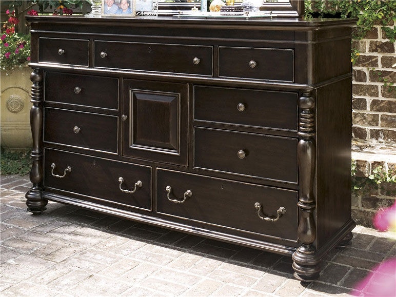 Paula Deen By Universal Bedroom Door Dresser 932040 Hickory