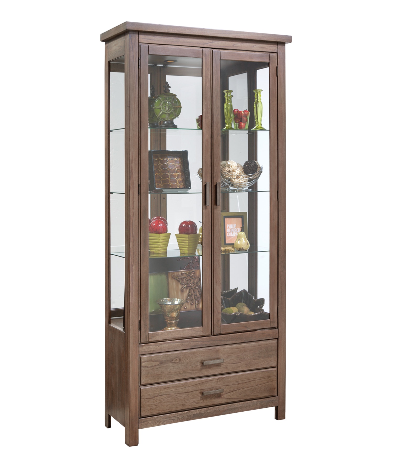 Philip Reinisch Curio Cabinets - Metropolitan Furniture - Allen