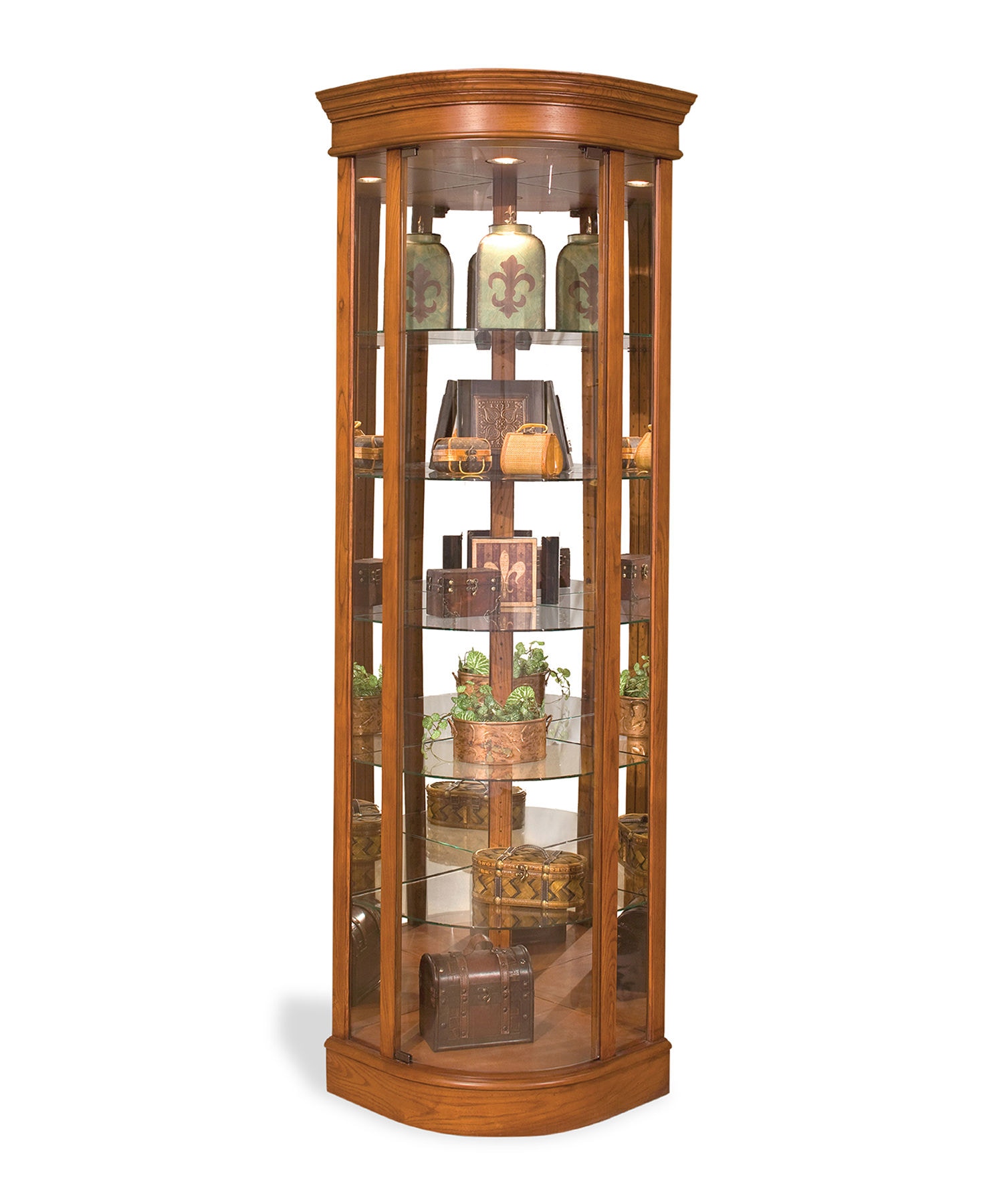 Used philip reinisch store curio cabinet