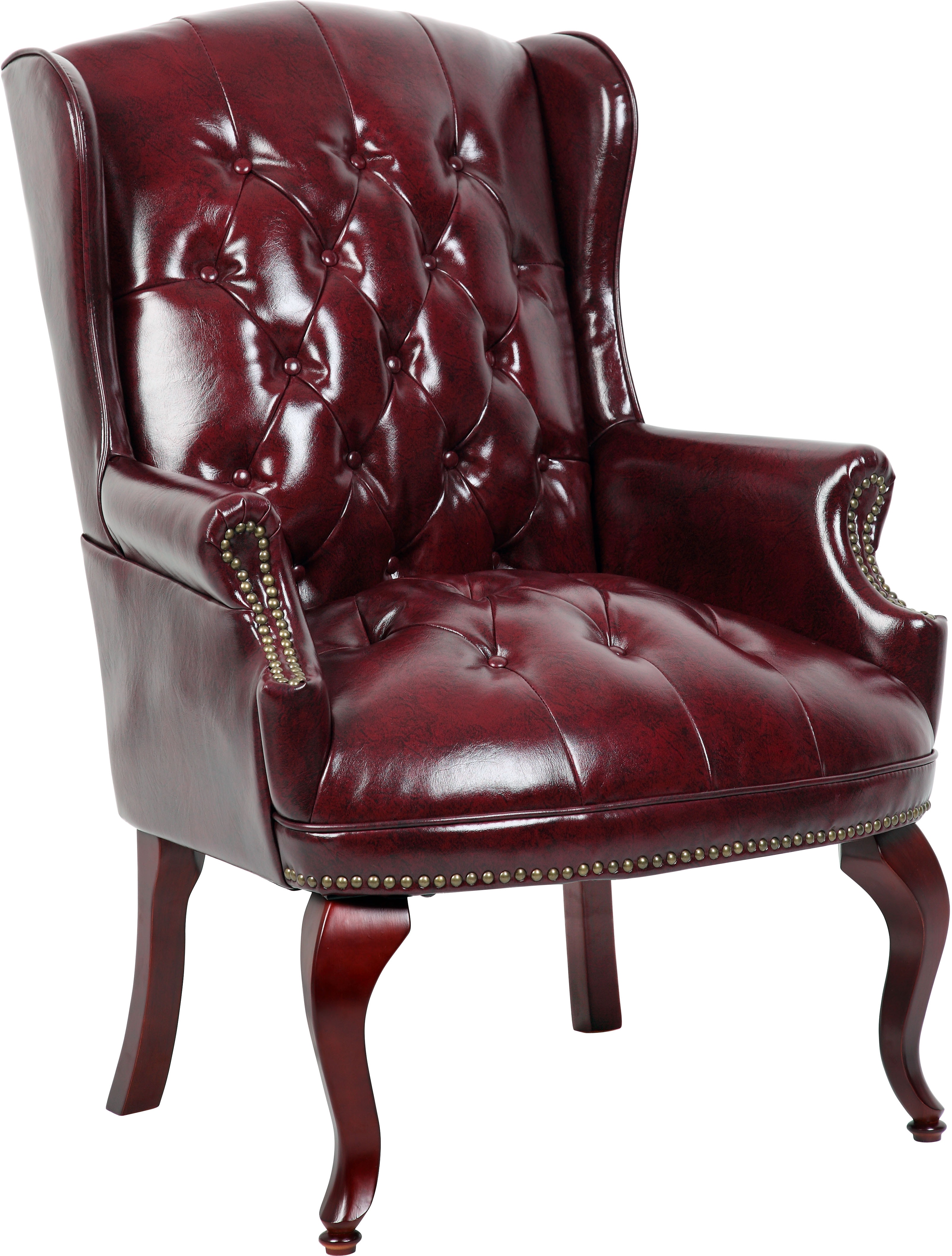 Presidential Seating Home Office Boss Wingback Traditional Guest Chair B809 By Wenz Home