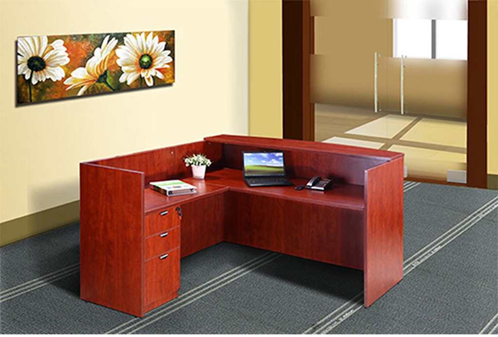 Presidential Seating Home Office Reception L Shape Corner Desk