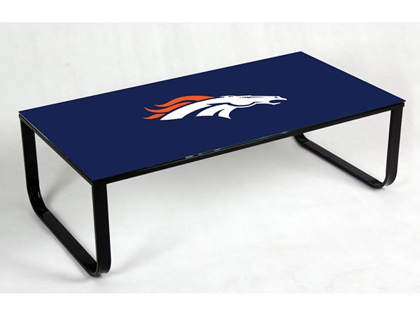 Shop Our Star Coffee Table With Nfl Denver Broncos Team Colors