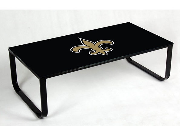 Shop Our Star Coffee Table With New Orleans Saints Team Colors