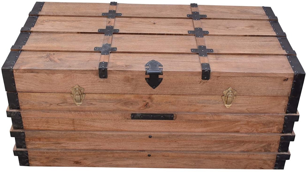 Progressive Furniture A221-39 Storage Trunk for Cocktail Table