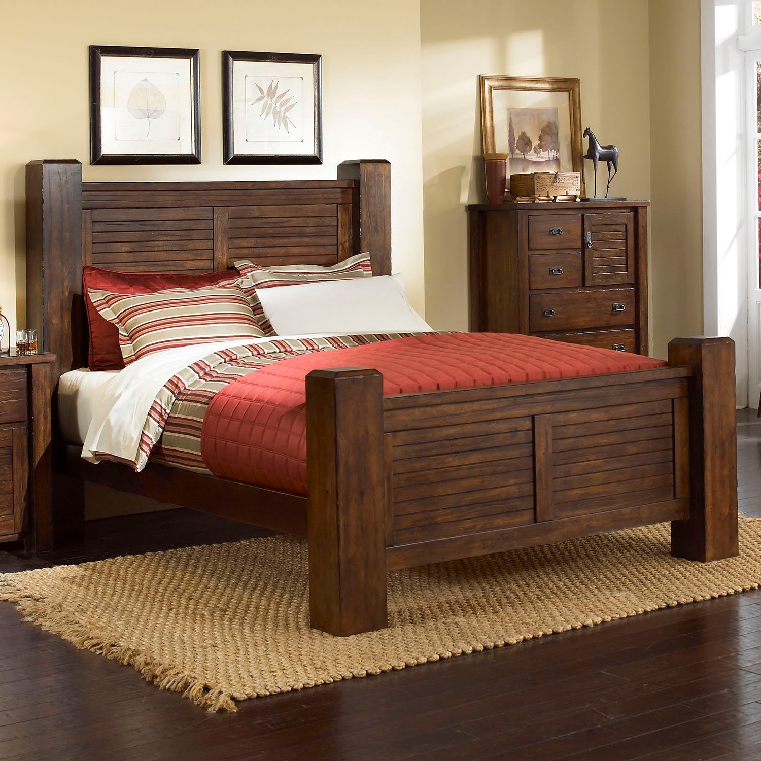 Progressive Furniture Bedroom Door/Drawer Dresser P61124/50