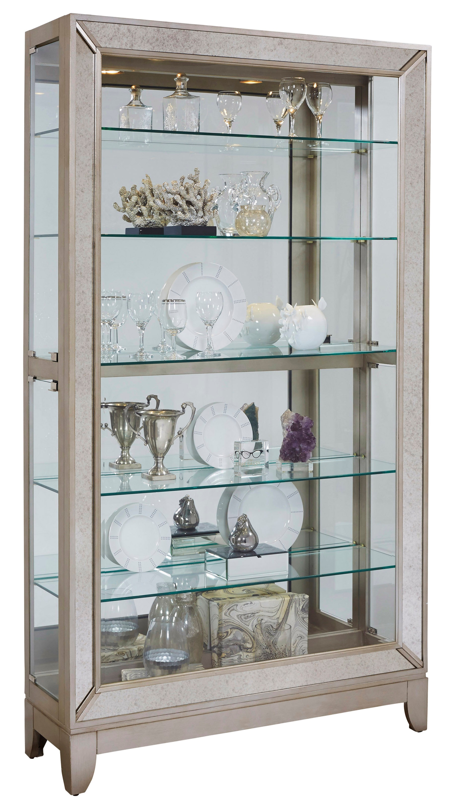 Pulaski Furniture Living Room Side Entry Curio 21384 - Pulaski
