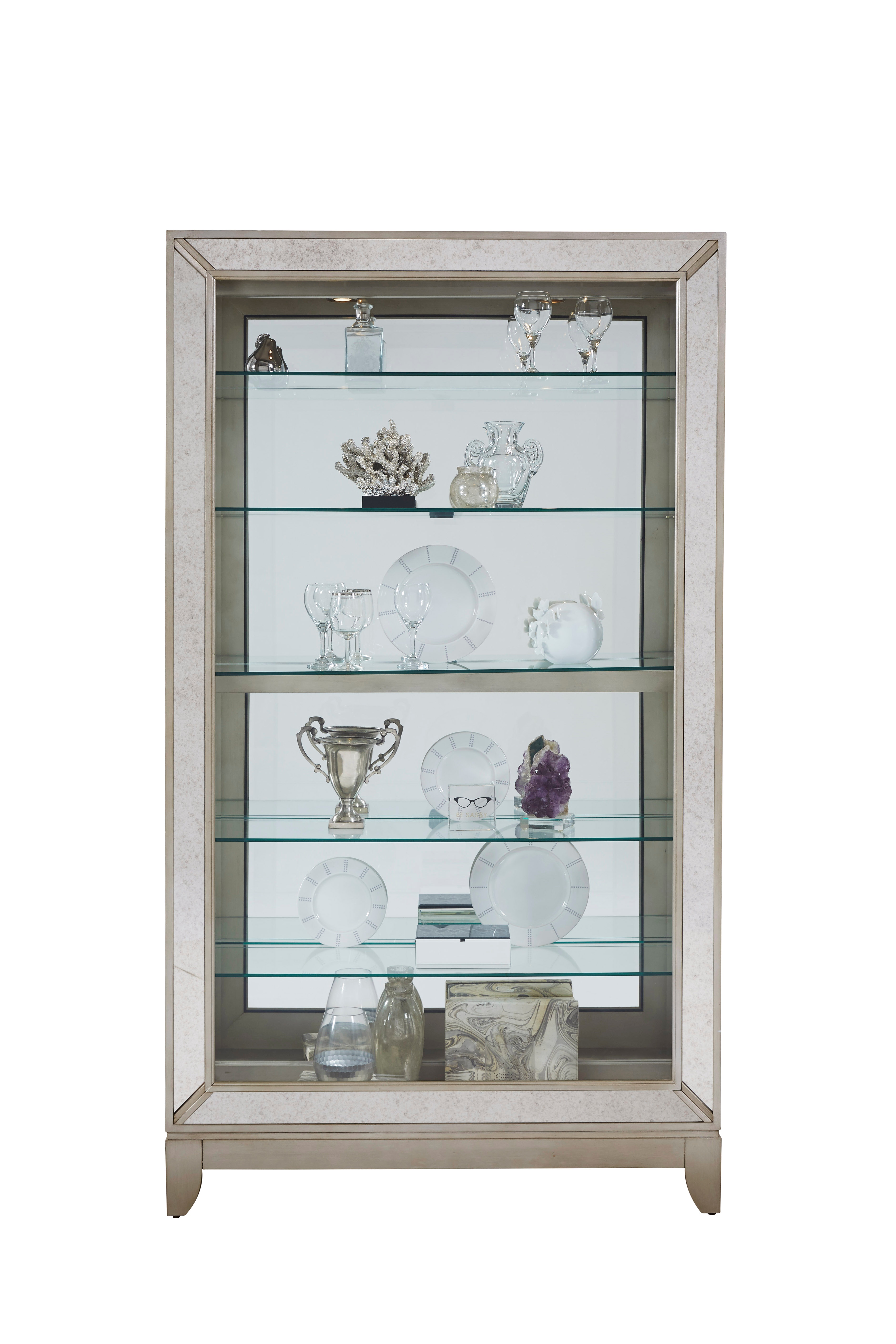 Pulaski Furniture Living Room Side Entry Curio 21384 - Pulaski