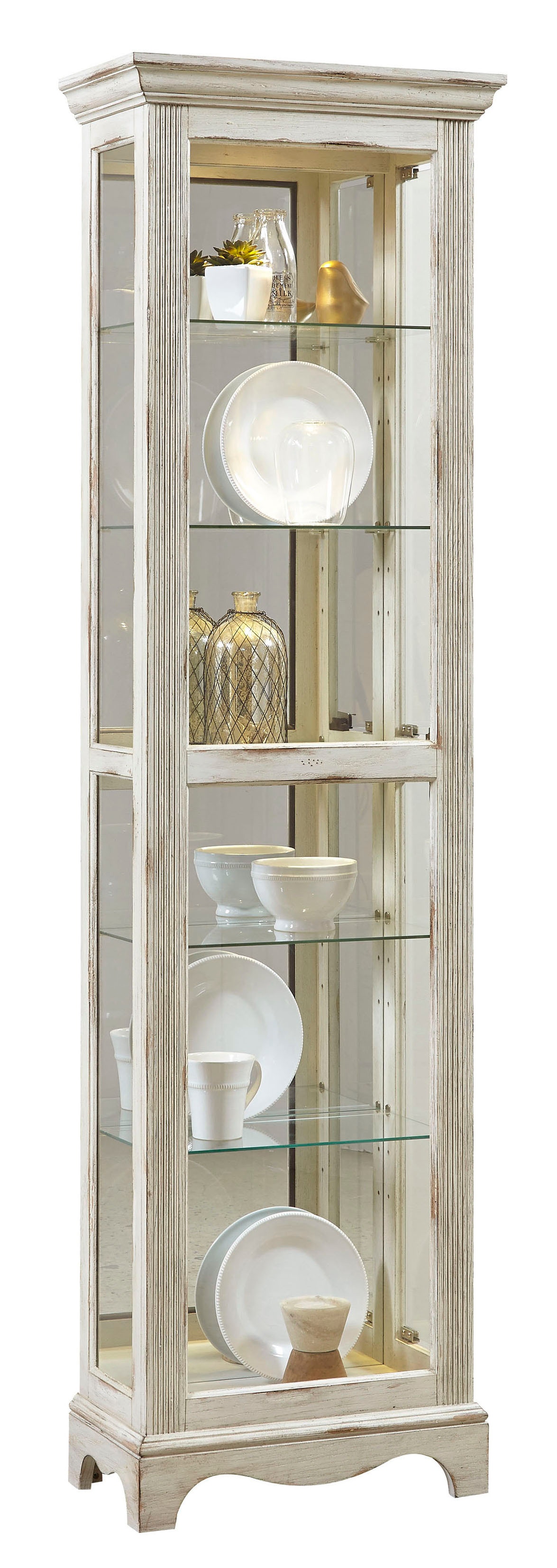 Pulaski Furniture Living Room Single Side Entry Curio P021595