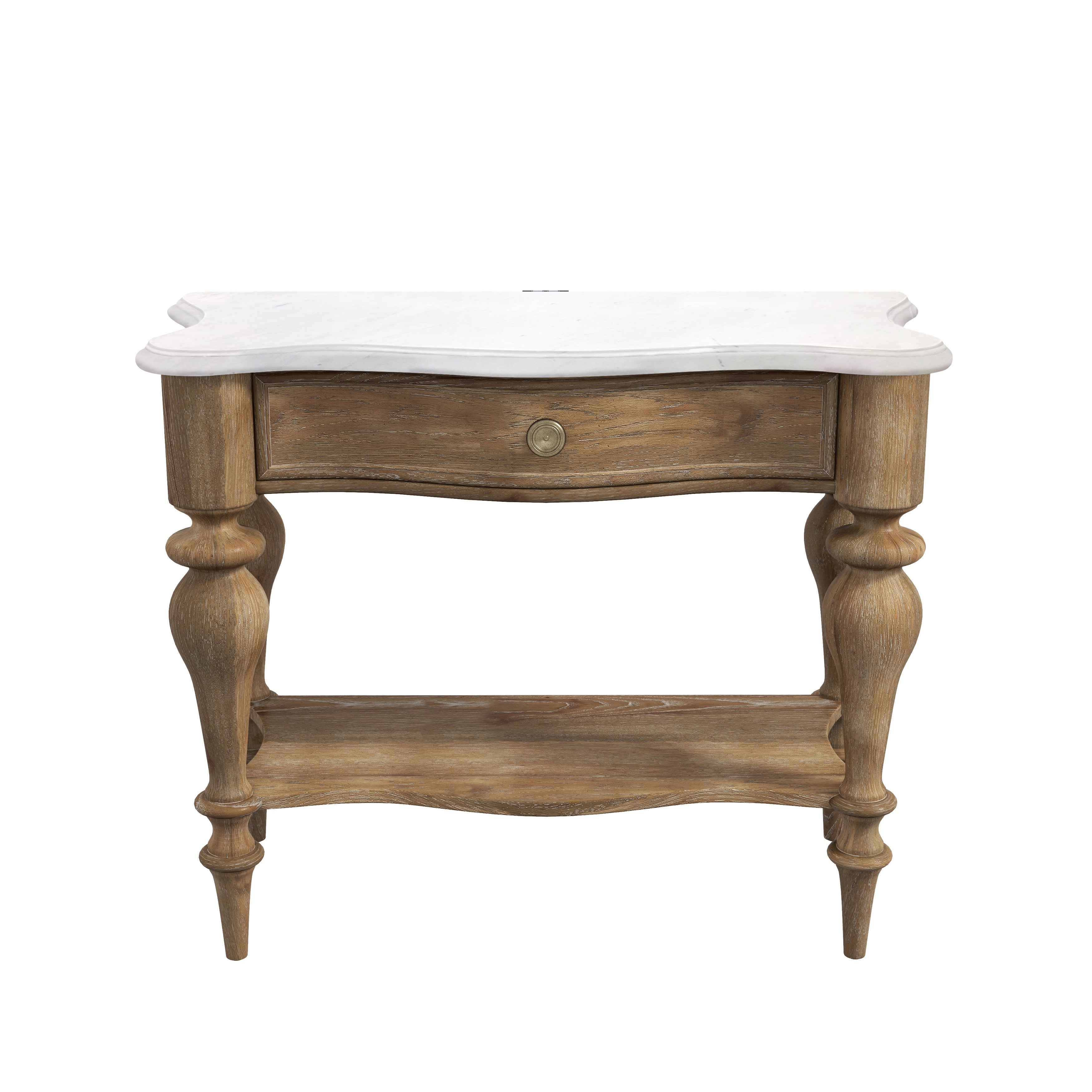PFC Bedroom Weston Hills Bedside Table with Storage Drawer